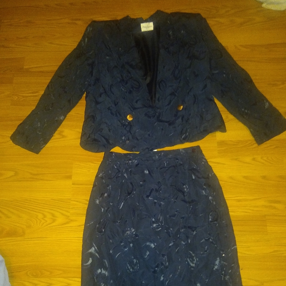 Vintage Park Square Women's Suit Skirt Size 12